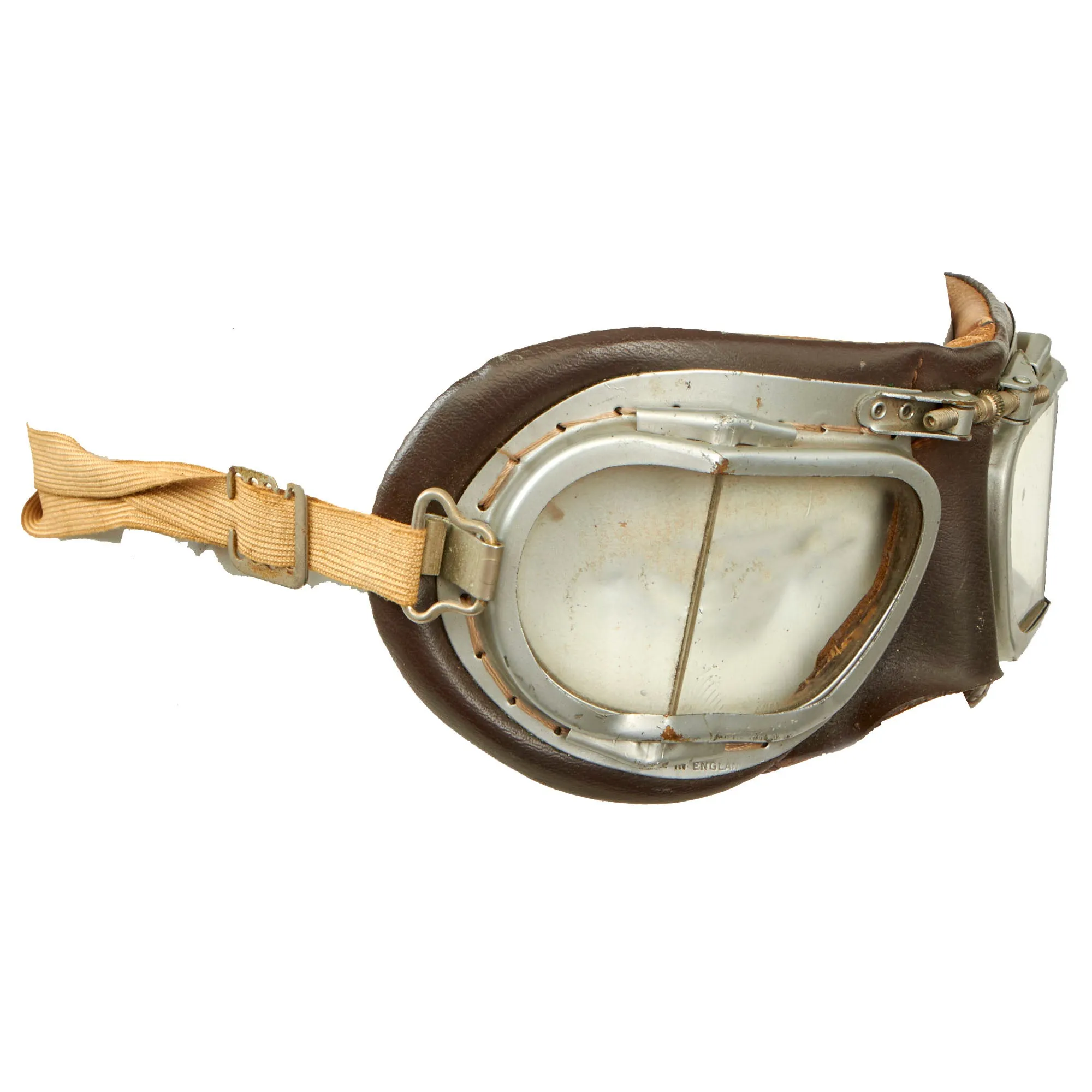 Original British WWII RAF Mk VIII Flying Goggles