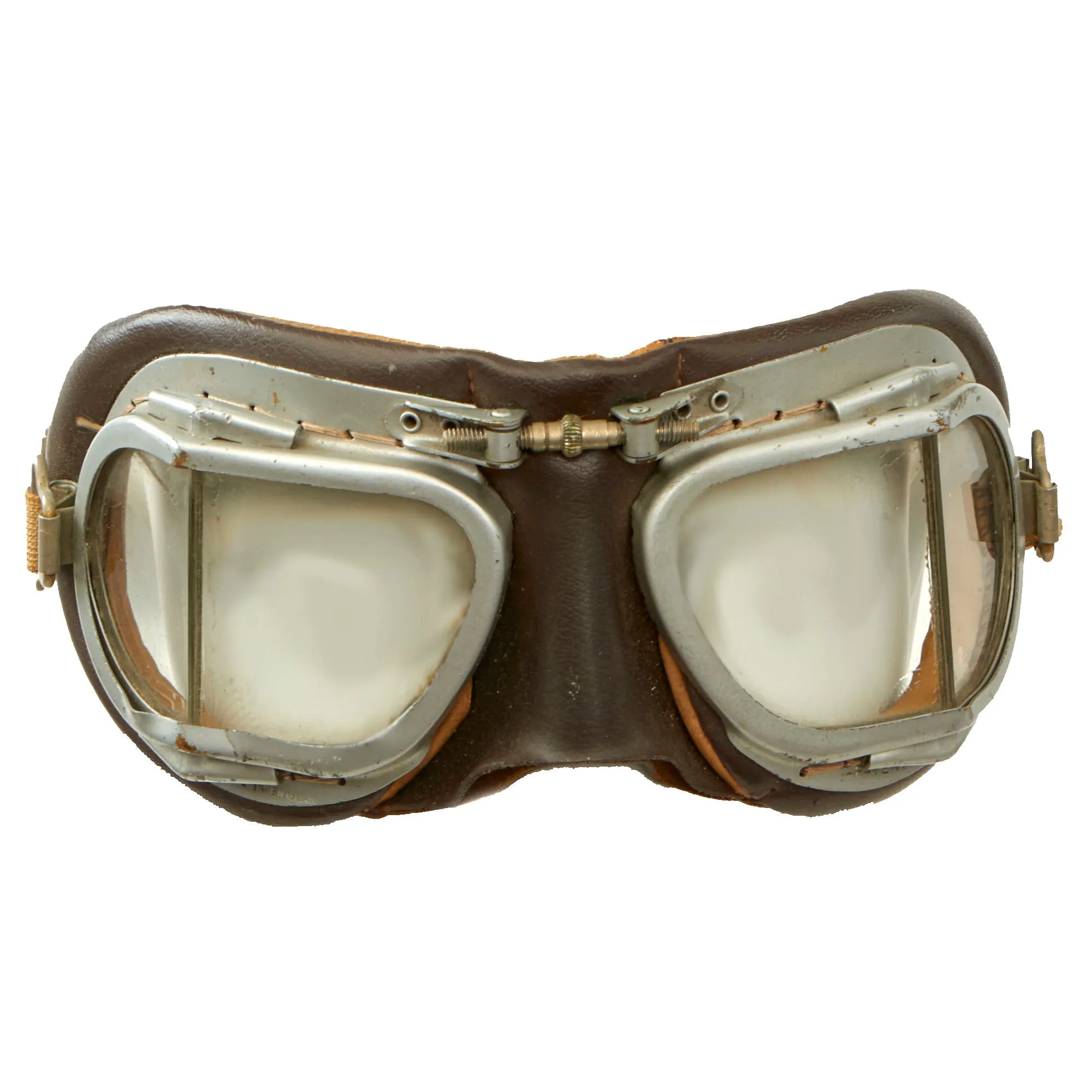 Original British WWII RAF Mk VIII Flying Goggles