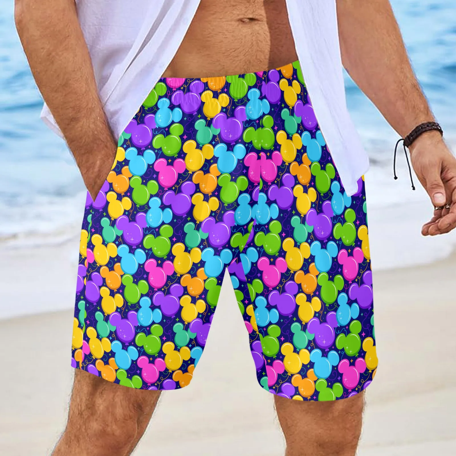 Park Balloons Men's Swim Trunks Swimsuit