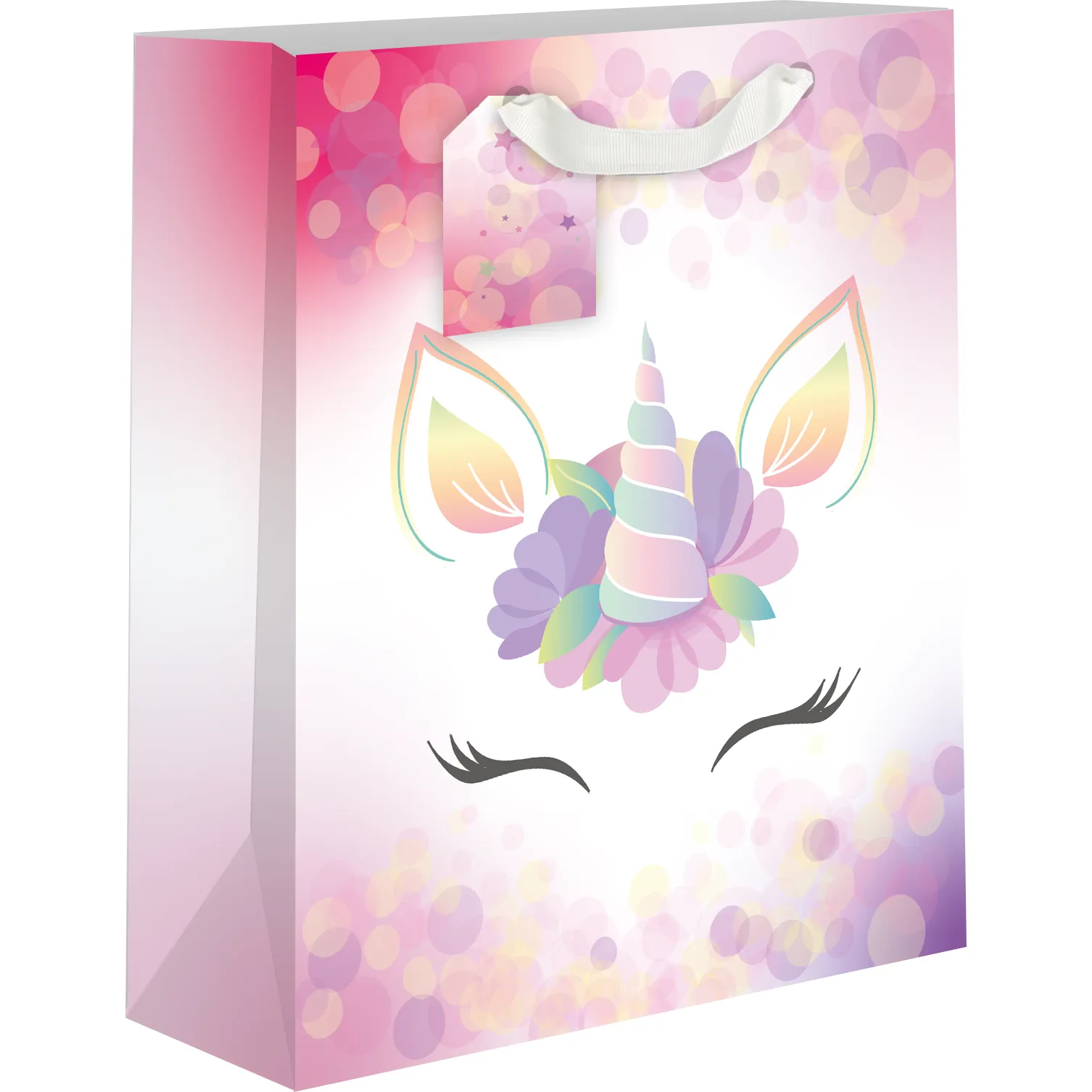 Pink Unicorn Medium Gift Bag