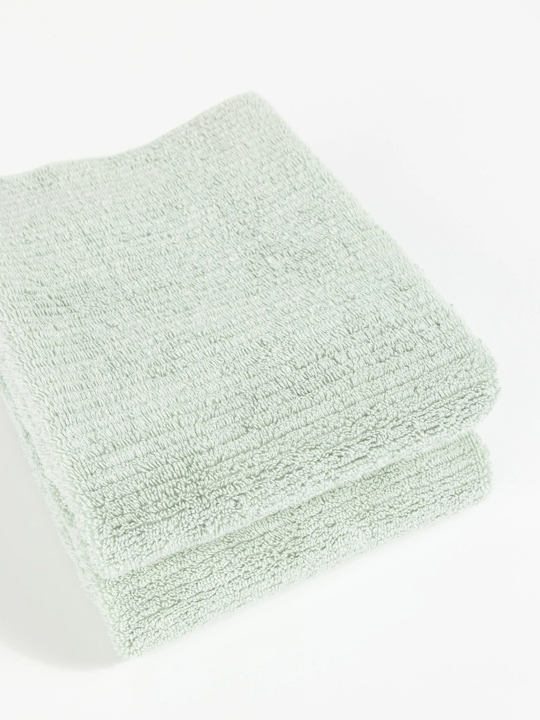 Ribbed Terry Hand Towels