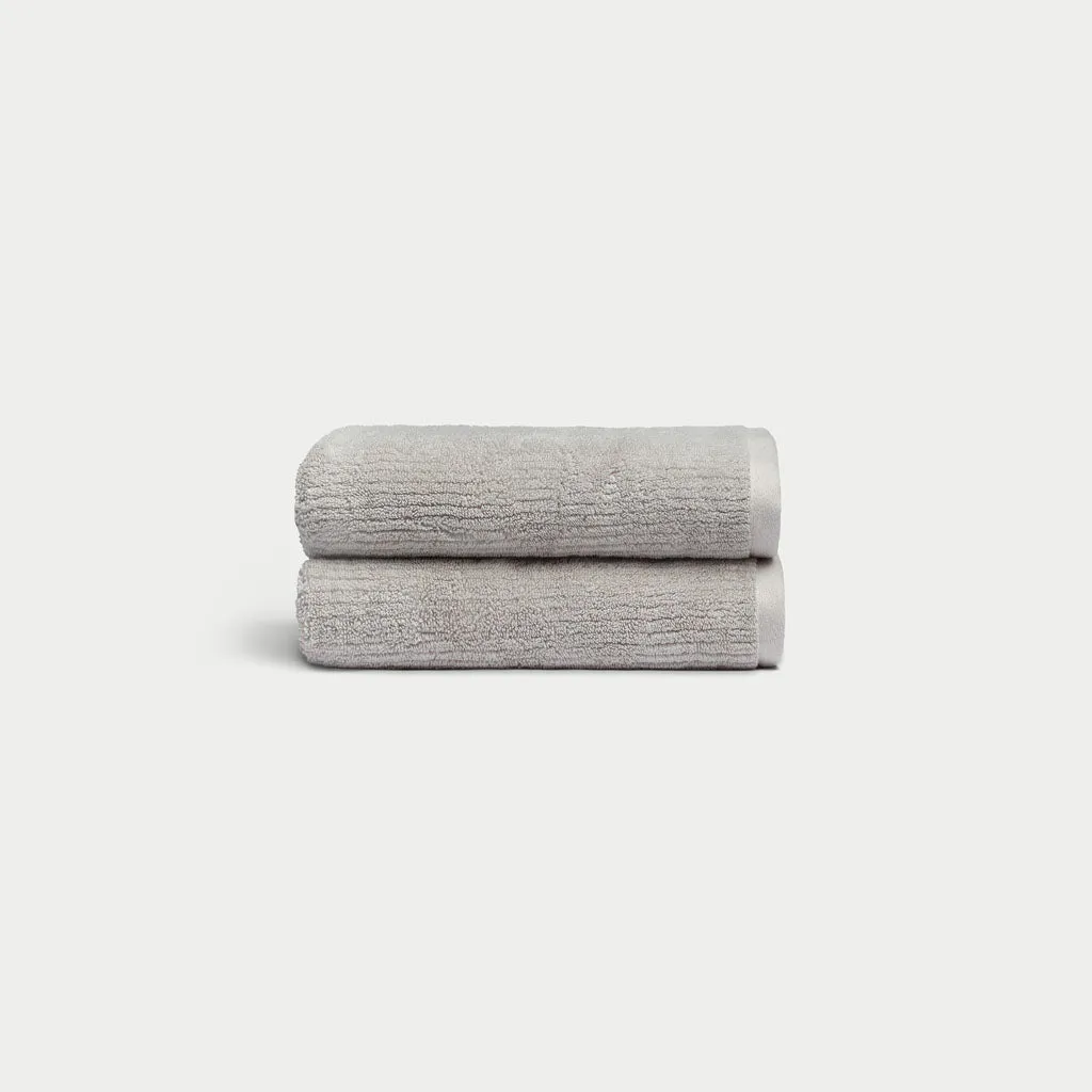 Ribbed Terry Hand Towels