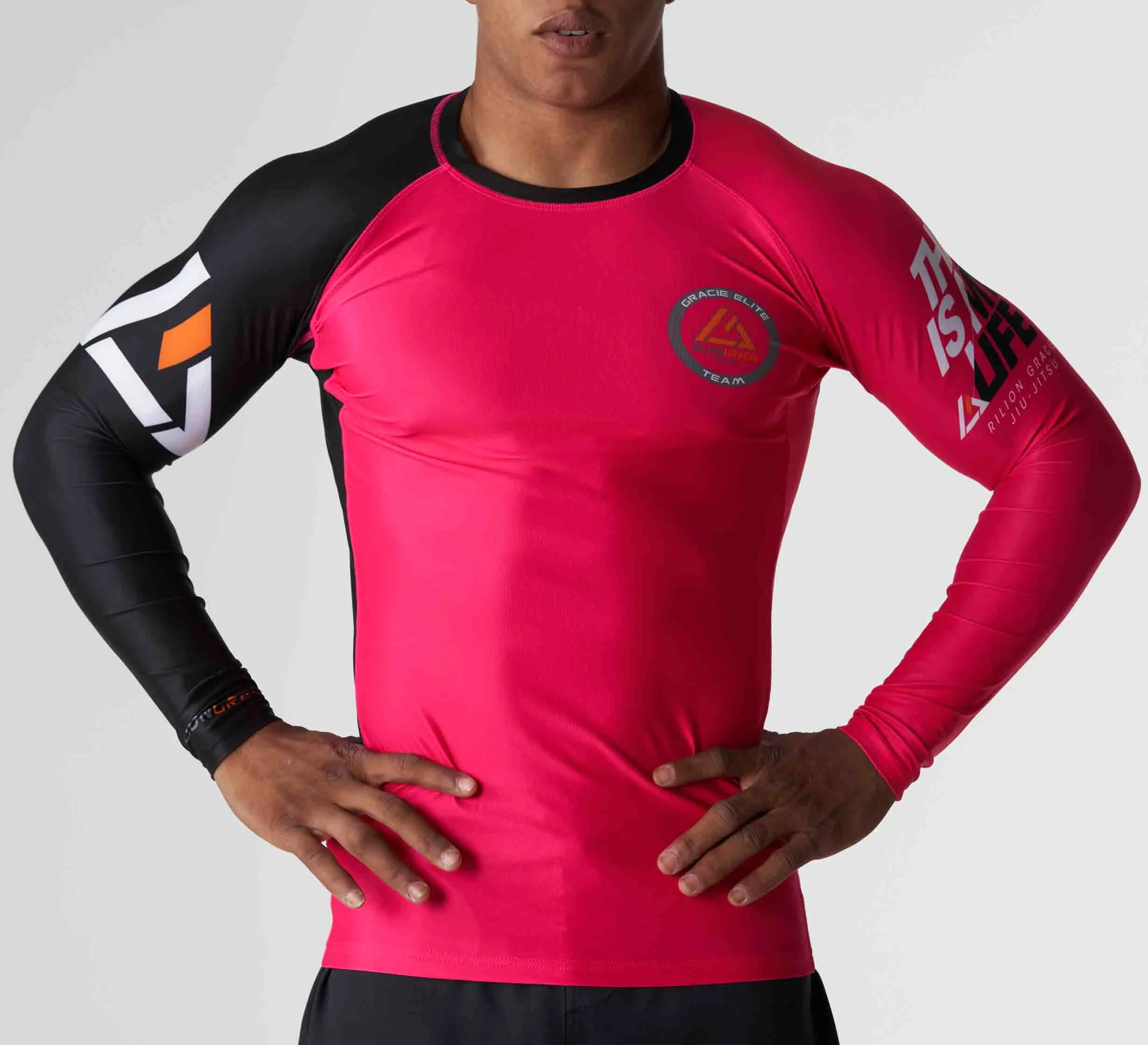 Rilion Gracie Womens Rashguard Pink