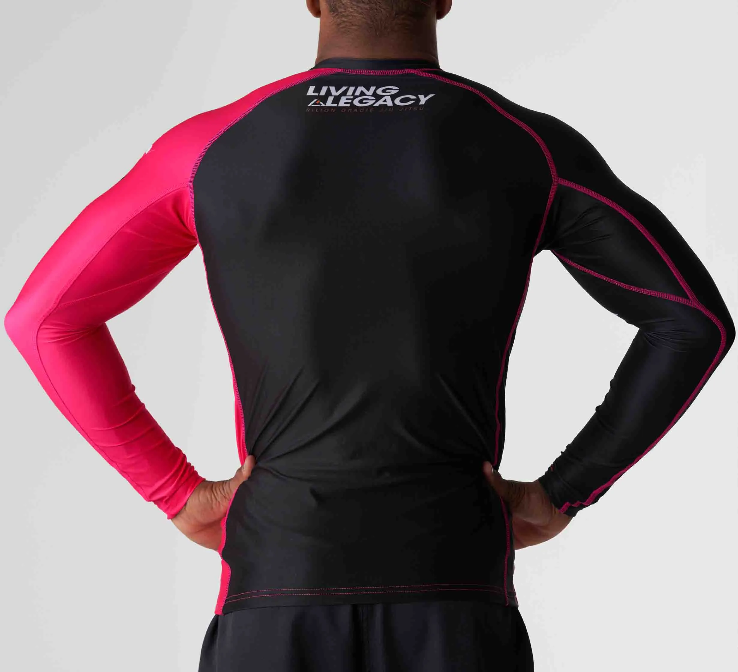 Rilion Gracie Womens Rashguard Pink