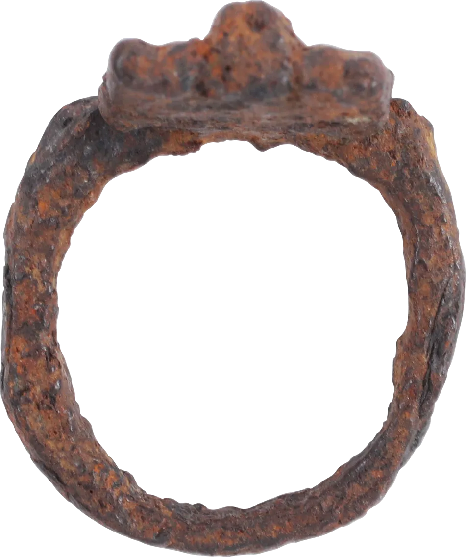 ROMAN KEY RING, 1st-3rd CENTURY AD, SIZE 6