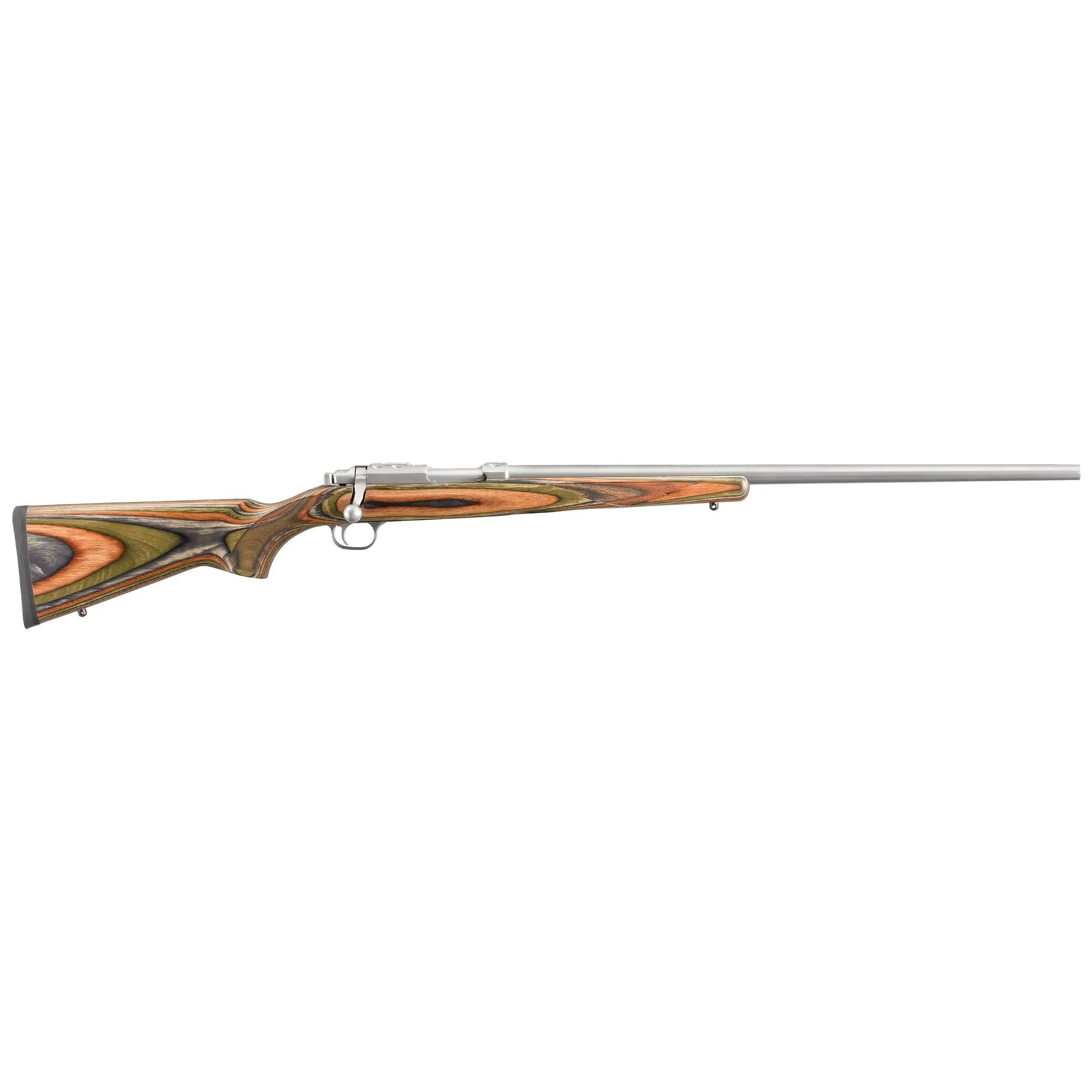 Ruger 77-22 22hrn 24" Mt Sts 6rd Grn