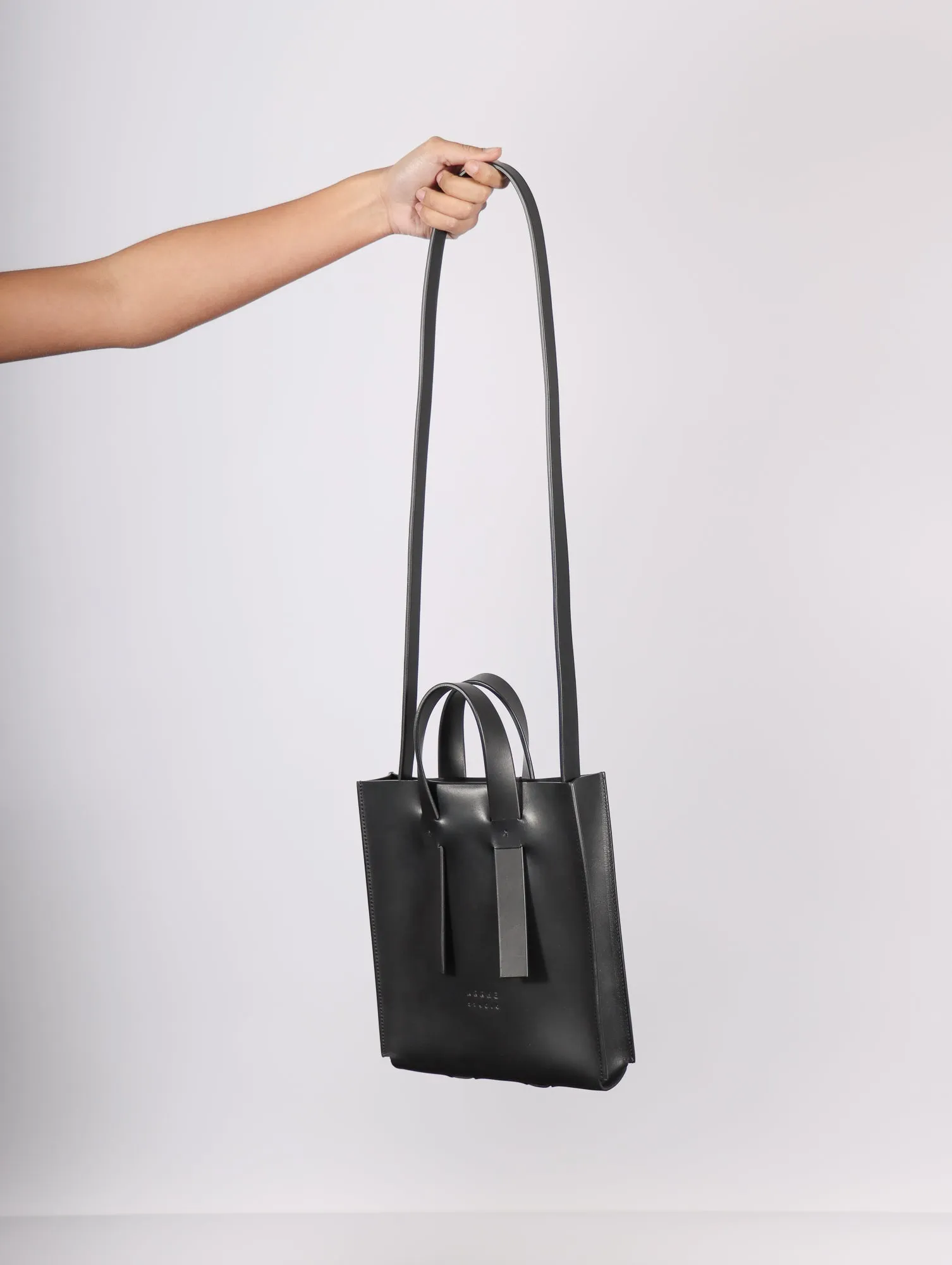 Small Tote in Black by Arrhe Studio