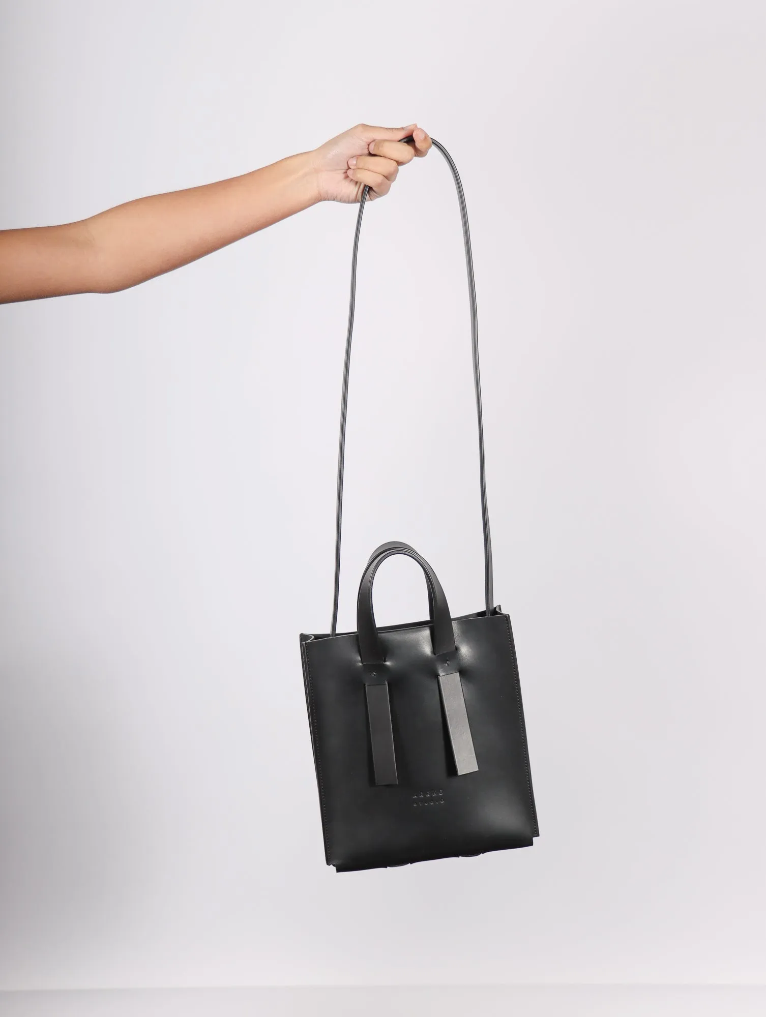 Small Tote in Black by Arrhe Studio