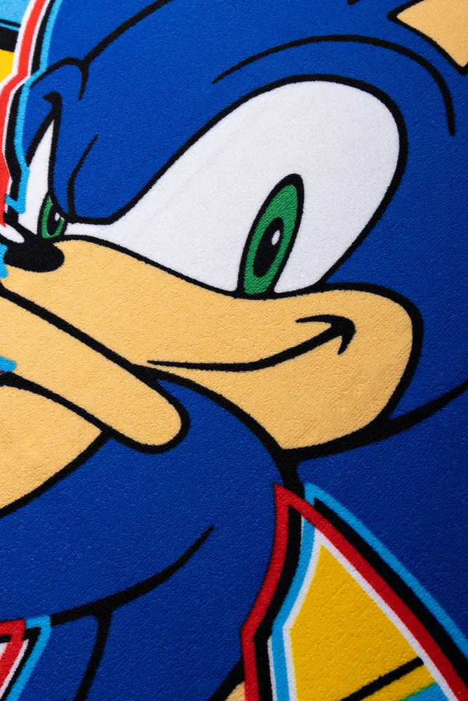 Sonic Beach Towel Blue