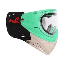 Spunky Paintball Mask with Clear Thermal Lens