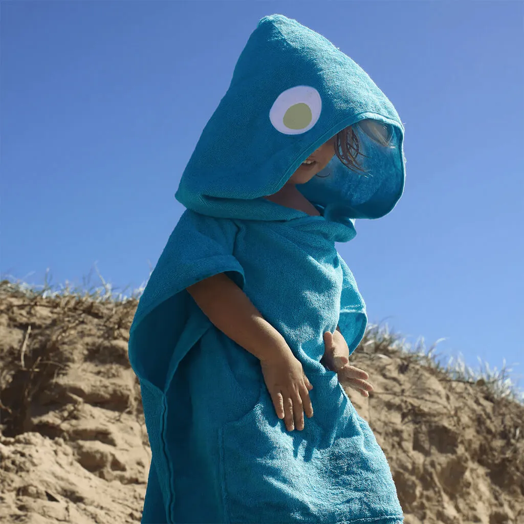 Sunnylife Hooded Beach Towel Shark Tribe