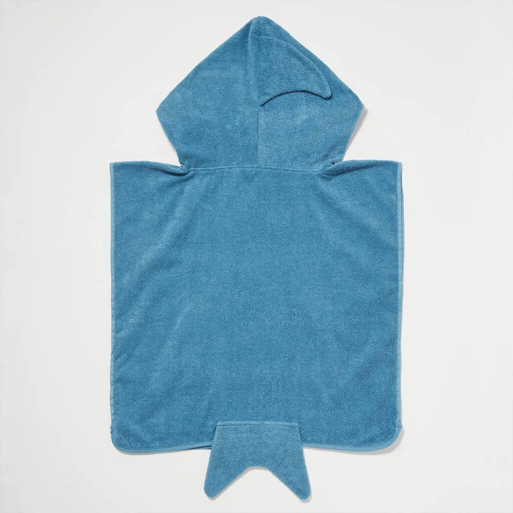 Sunnylife Hooded Beach Towel Shark Tribe