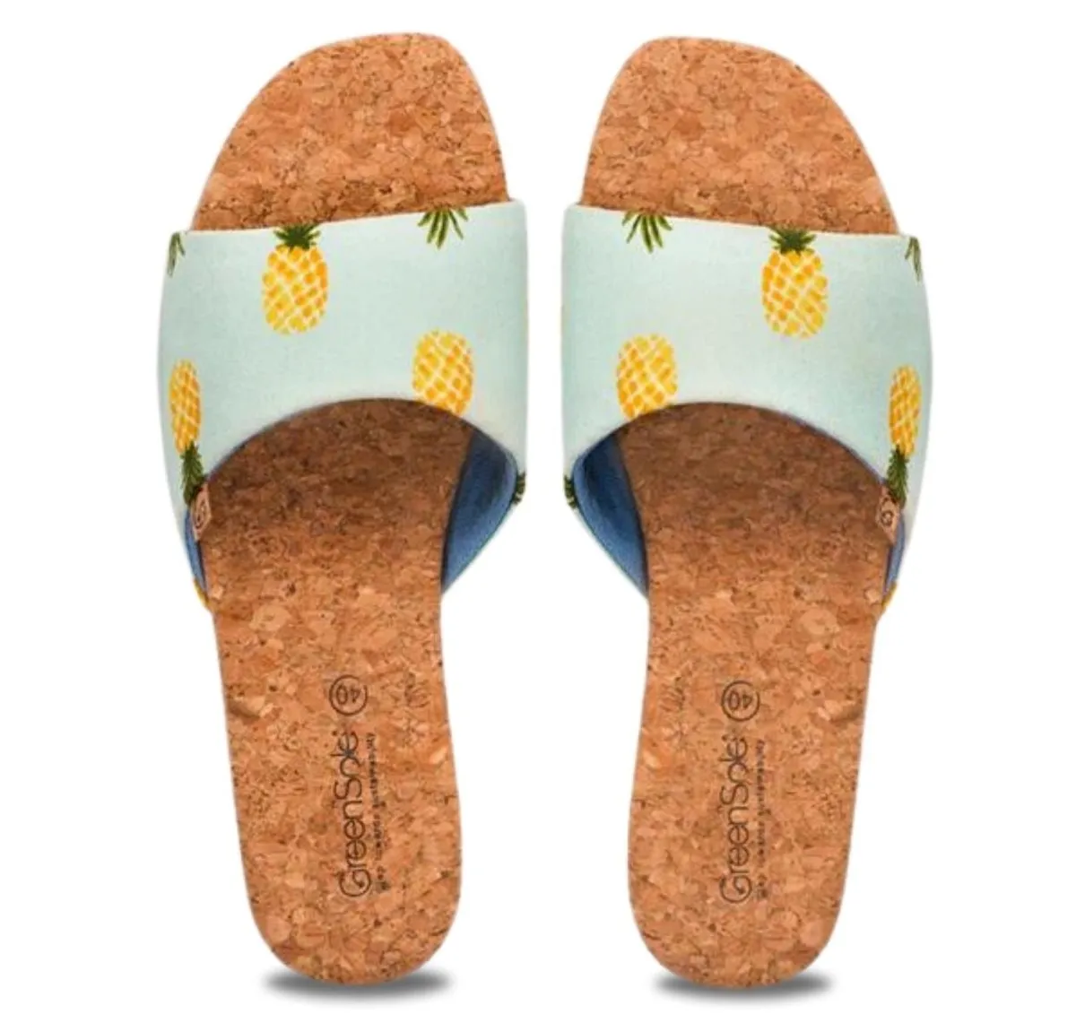 Sunshine Pineapple Women's Flip Flop Sandals