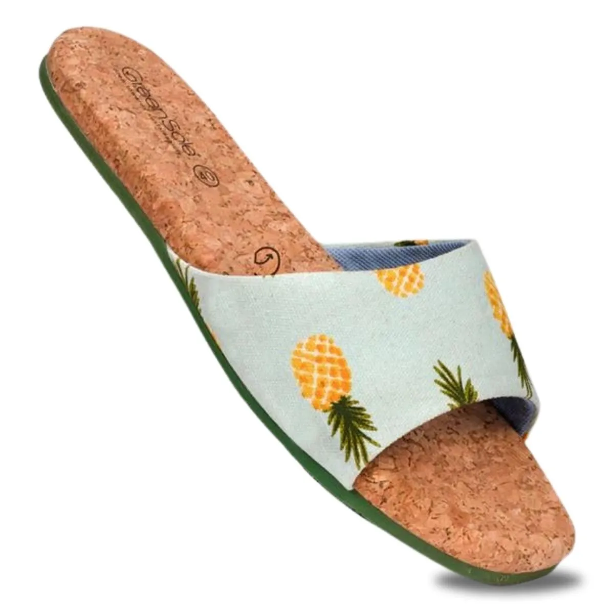 Sunshine Pineapple Women's Flip Flop Sandals