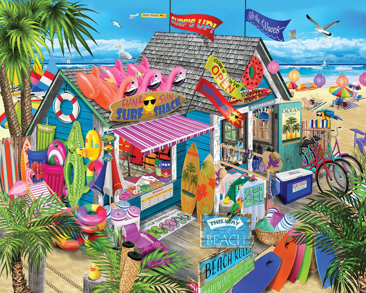 Surf Shack (1842pz) - 1000 Piece Jigsaw Puzzle