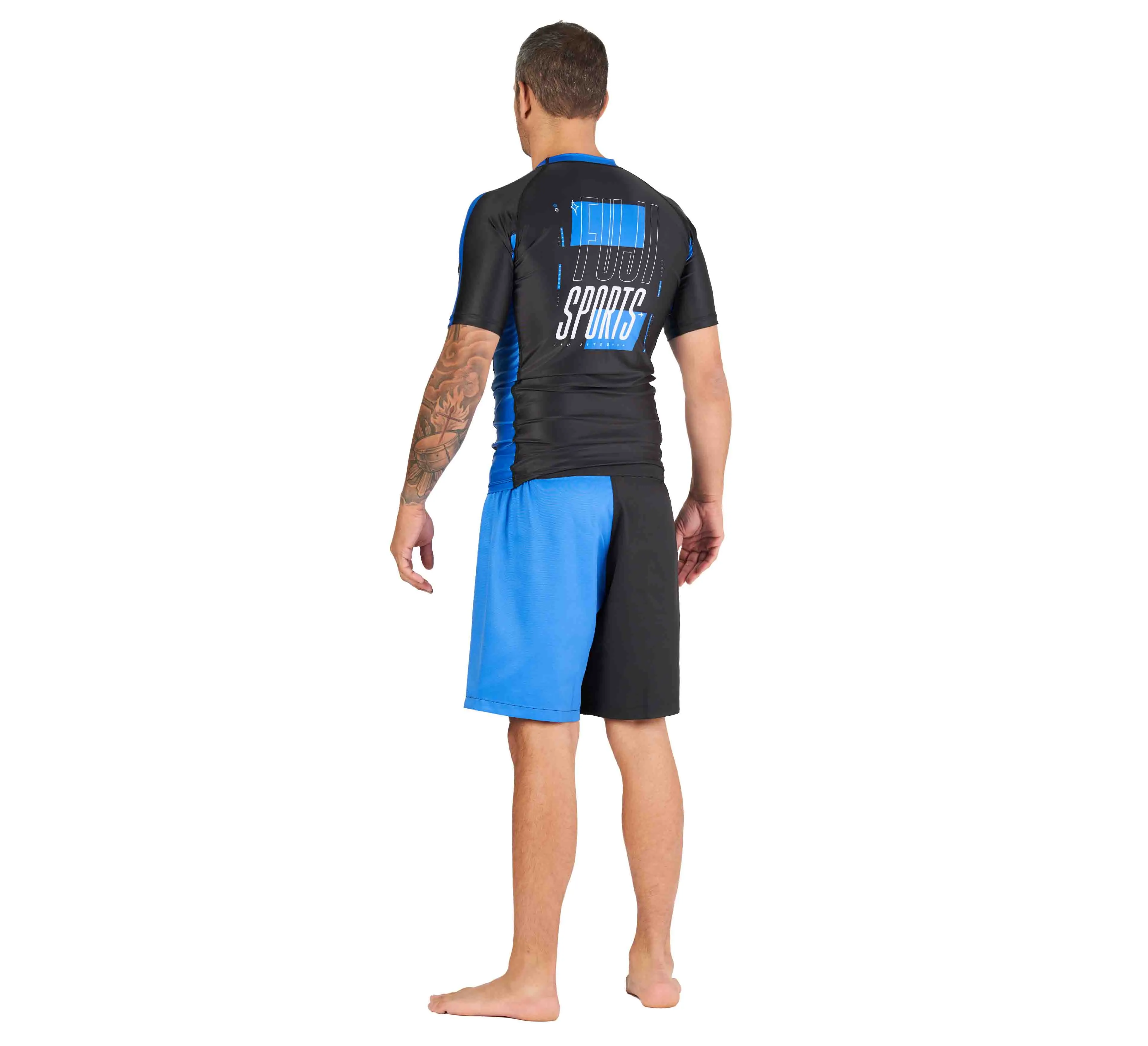 Tapout Technical Rashguard Black/Blue