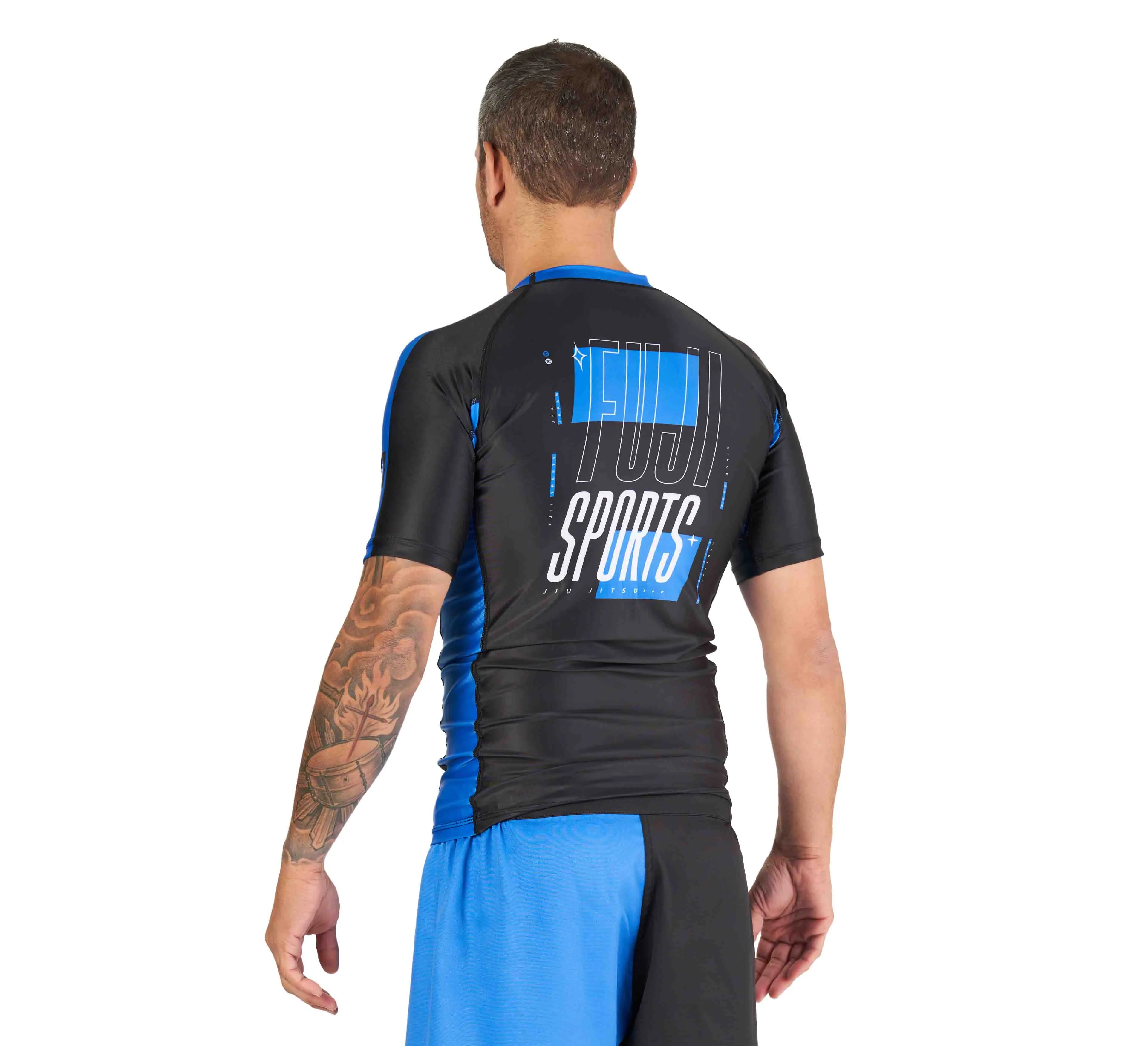 Tapout Technical Rashguard Black/Blue