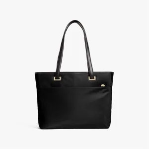 The Seville Aire Tote - Nylon - Black / Gold / Grey