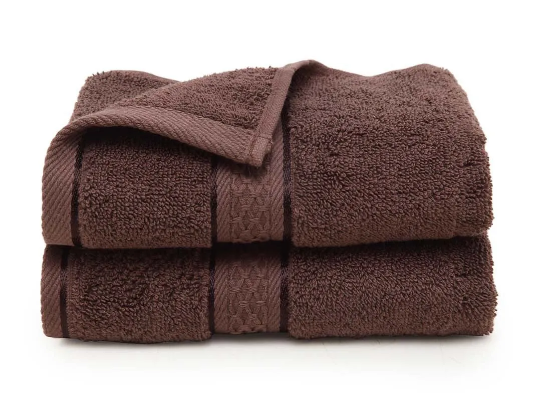 Toro Blu Large Size Bath Towel 500 GSM for Men & Women,140x70cm (BROWN)