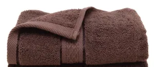 Toro Blu Large Size Bath Towel 500 GSM for Men & Women,140x70cm (BROWN)