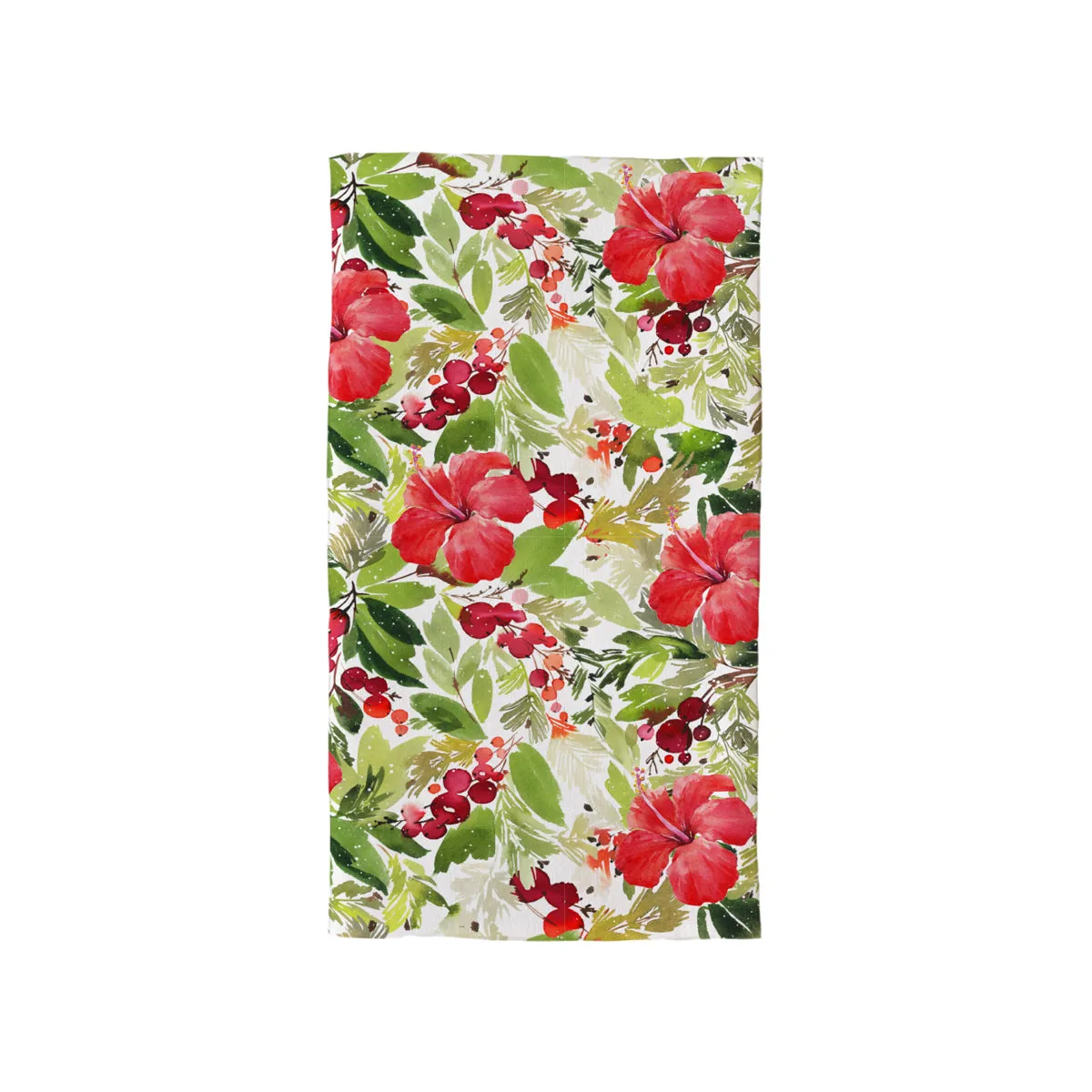 Tropical Christmas Kitchen Towel