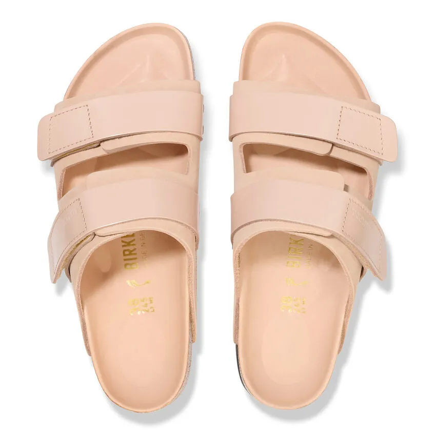 Uji Hex High Shine Beige Sandal