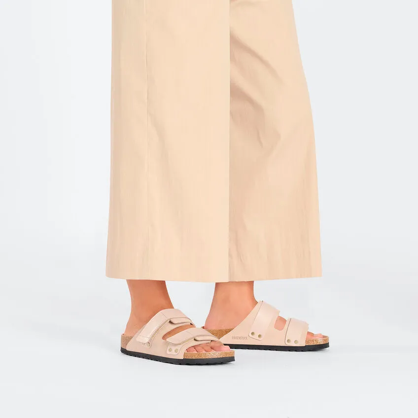 Uji Hex High Shine Beige Sandal