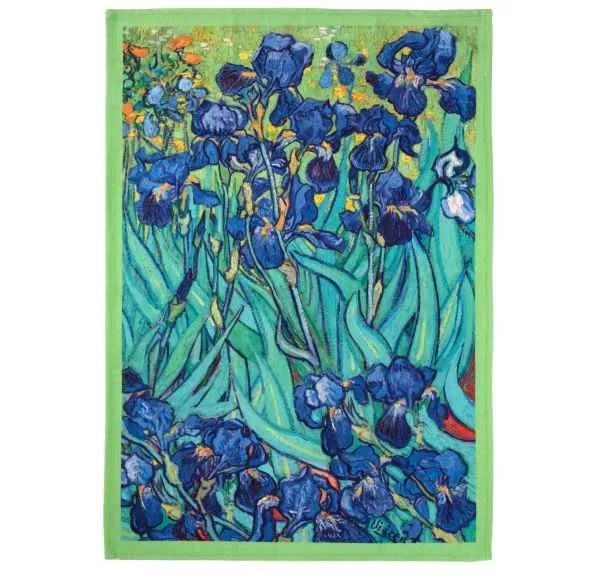 Van Gogh Irises Towel