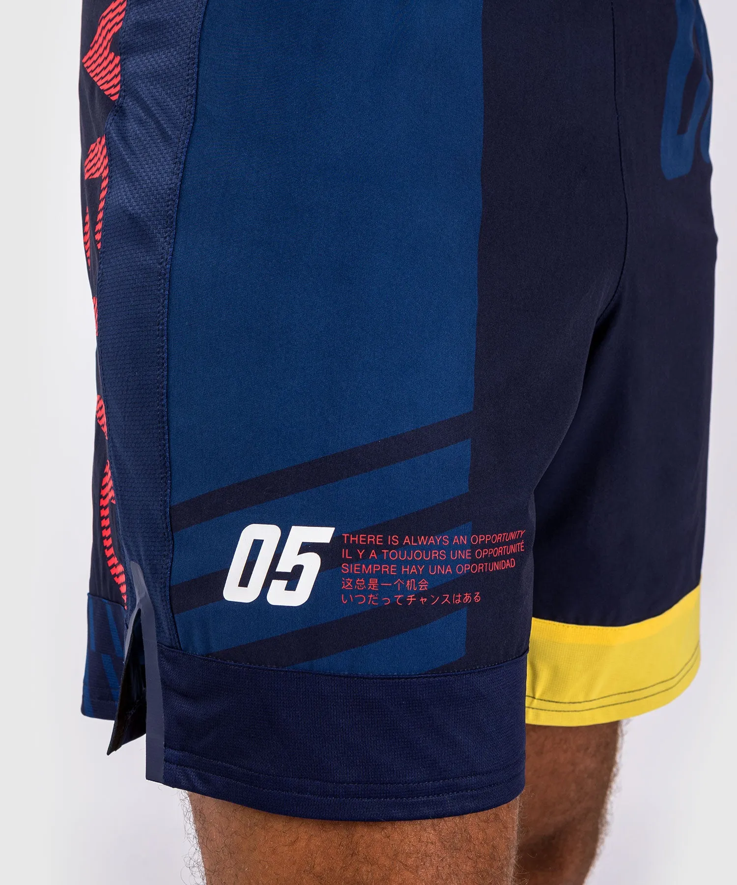 Venum Sport 05 Fight Shorts - Blue/Yellow