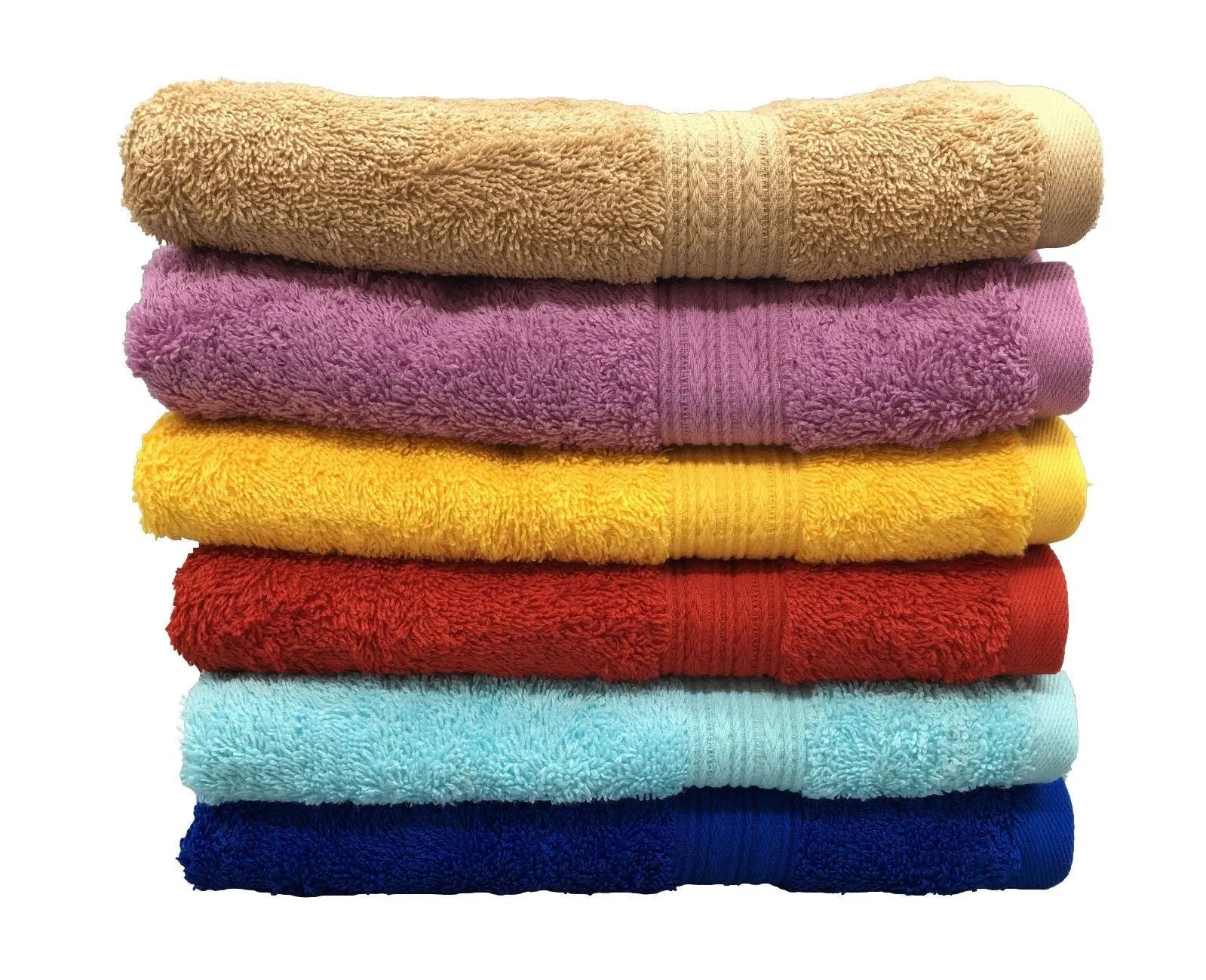 Wholesale Cotton Bath Towels (28 x 56 inches) - 40 Pcs